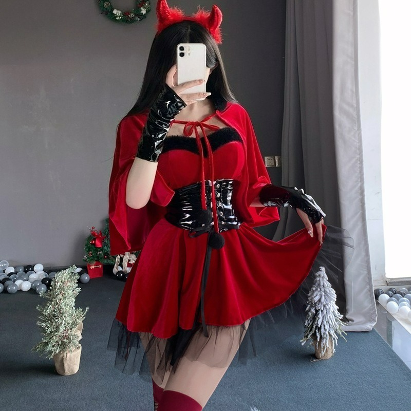 Red Devil Women Cosplay Costum - Women'S Red Accessories review and price