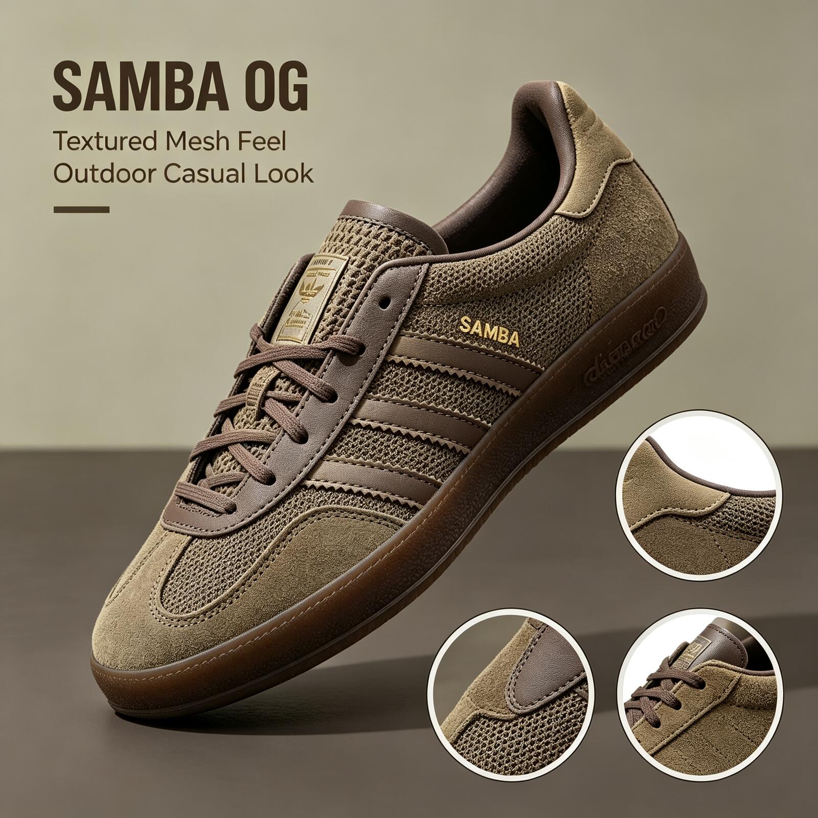 Adidas Genuine Clover SAMBA OG - Adidas Shoes Gazelle review and price