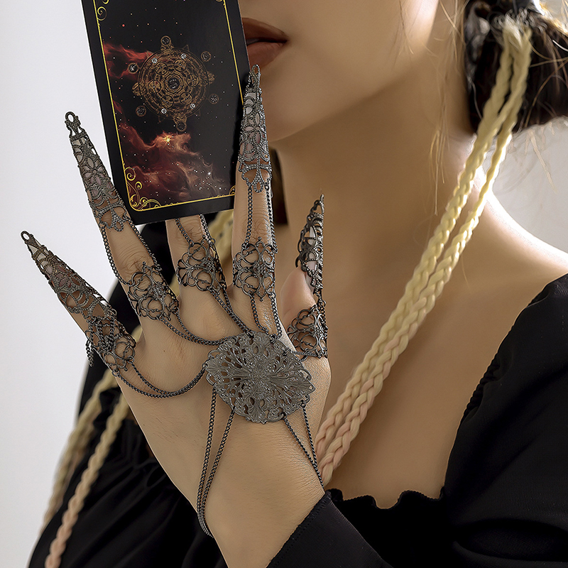 Nail Bracelet Punk Goth Dubai  - Women Accessories Dubai review and price