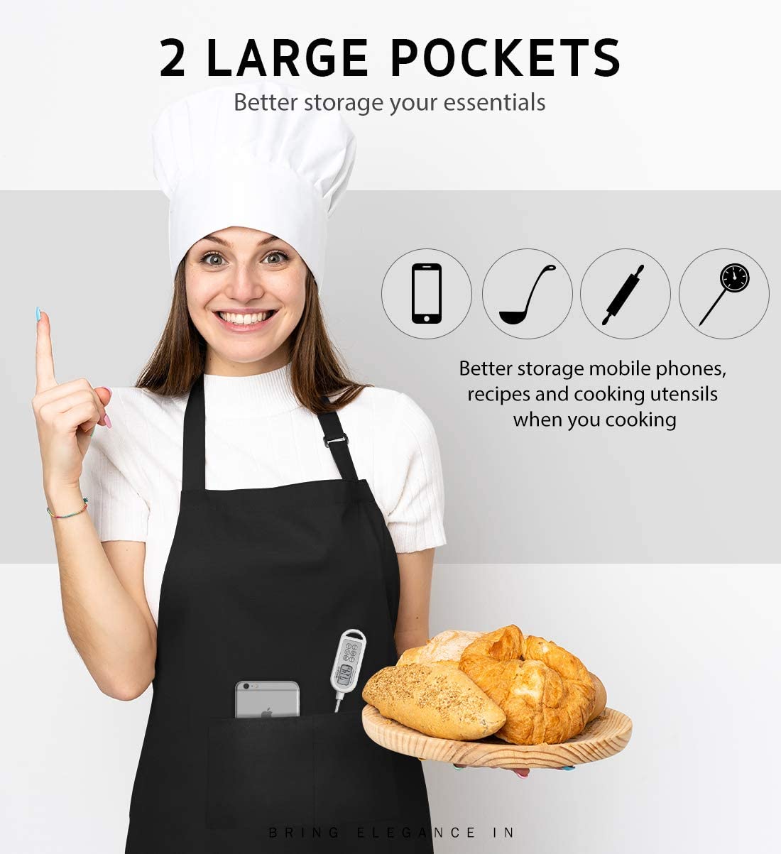 18 Colors Custom LOGO Aprons F - Women Kitchen Accessories review and price