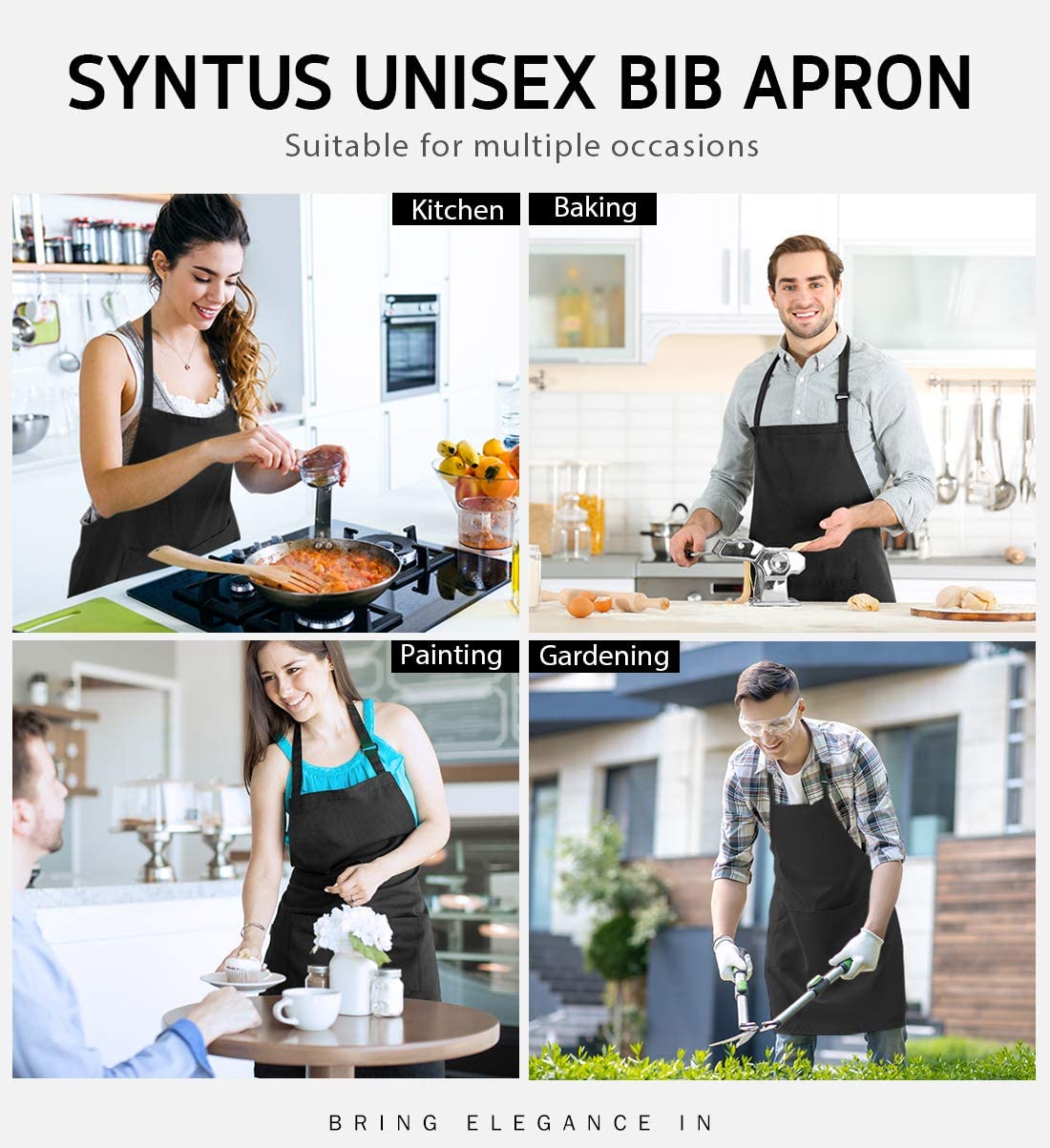18 Colors Custom LOGO Aprons F - Women Kitchen Accessories review and price