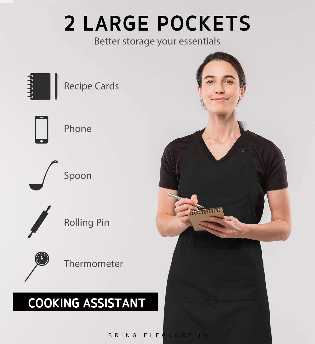 18 Colors Custom LOGO Aprons F - Women Kitchen Accessories review and price