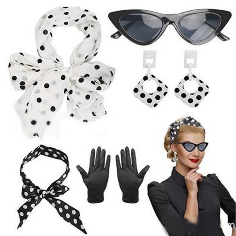 5 Pieces 1950s Women Costumes  - Women'S Accessories In The 1950S review and price