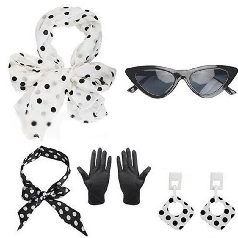 5 Pieces 1950s Women Costumes  - Women'S Accessories In The 1950S review and price