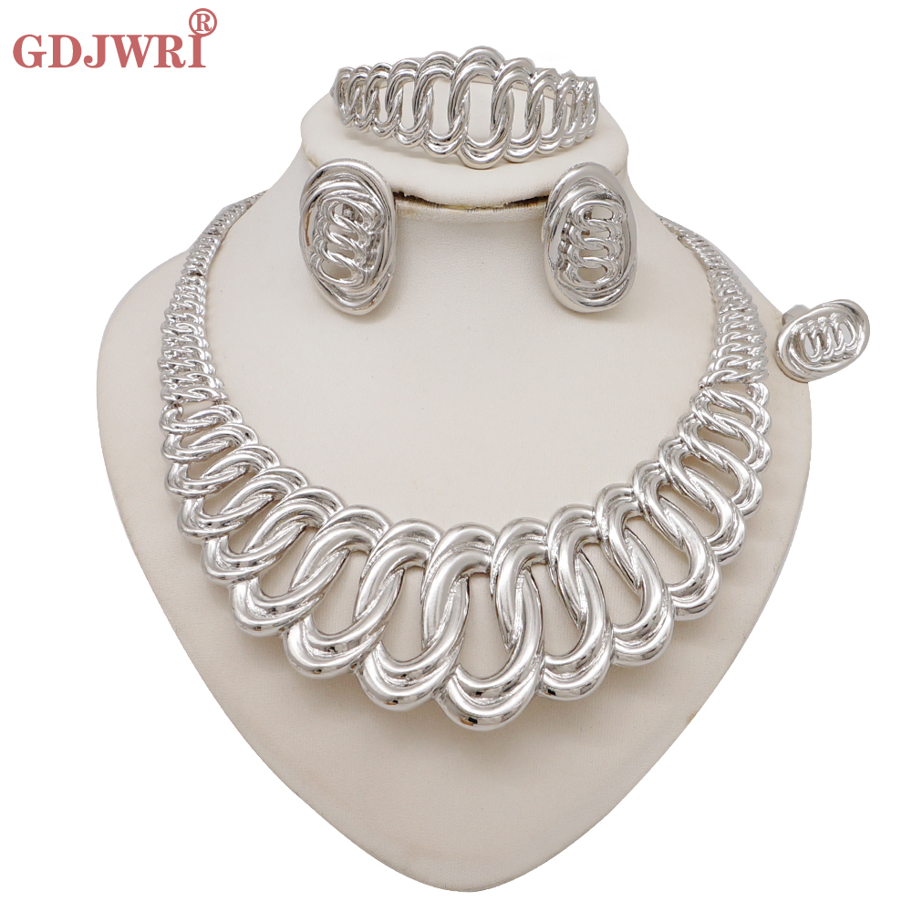 Trend Dubai Sliver Color Jewel - Women Accessories Dubai review and price