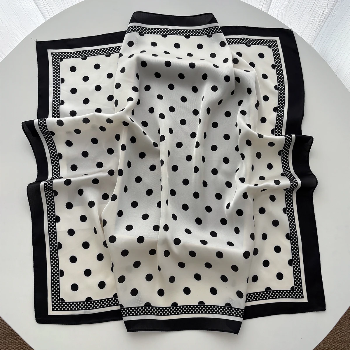 Women Elegant Soft Satin Squar - Silk Scarf Square review and price